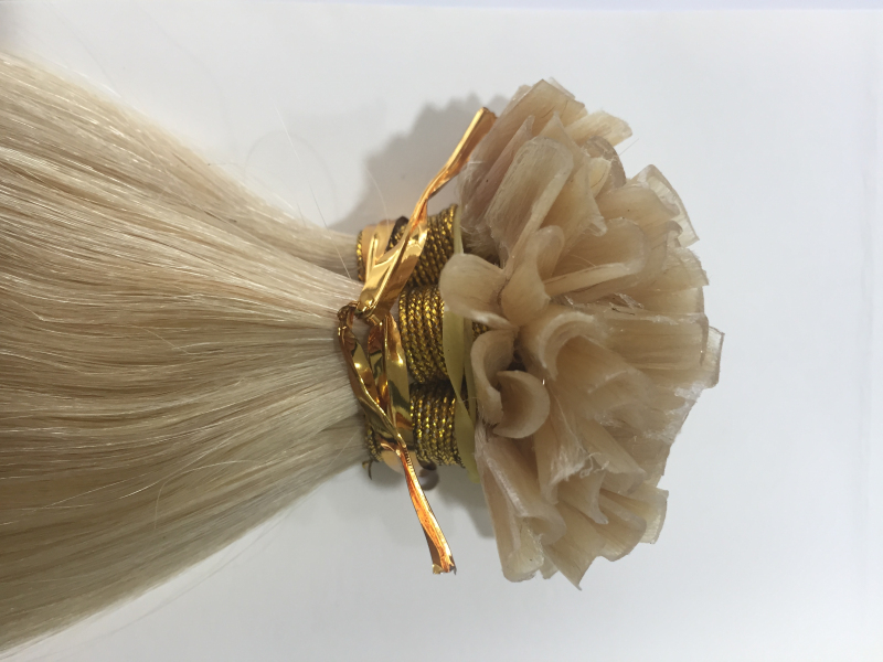 #613 blonde human hair extensions factory price u tip hair extension YL177